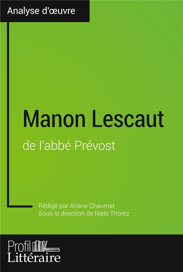 Manon Lescaut de l'abbé Prévost