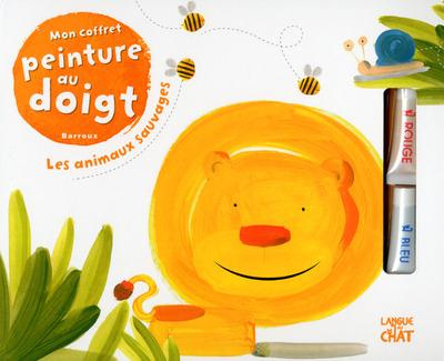 Mon coffret peinture au doigt. Les animaux sauvages