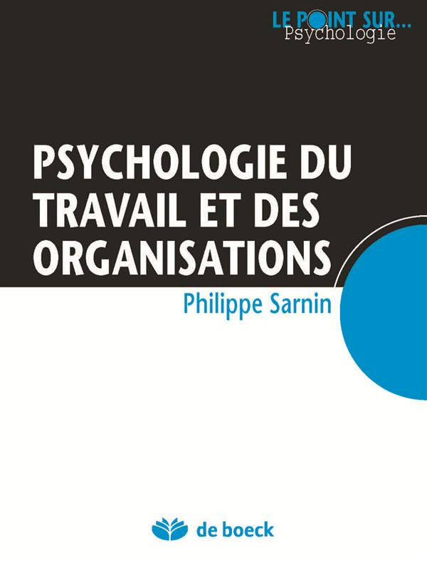 Psychologie du travail et des organisations