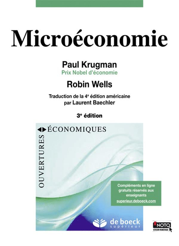 Microéconomie. 3e édition