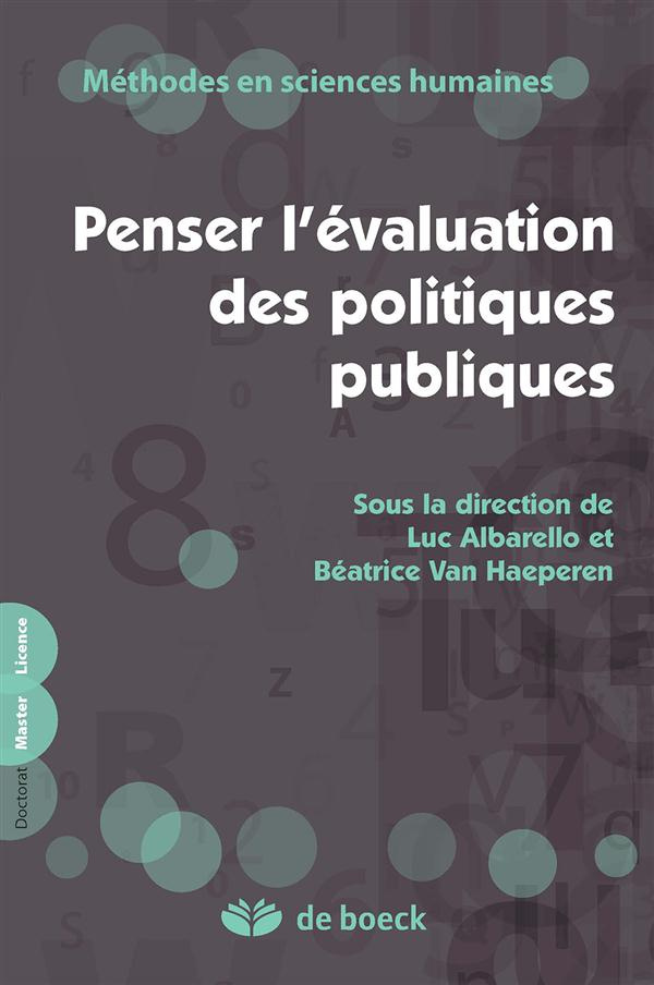 Penser l'évaluation des politiques publiques
