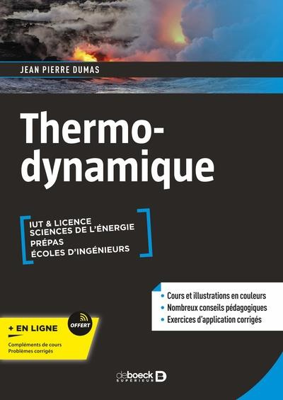 Thermodynamique. Cours, exercices et problèmes corrigés