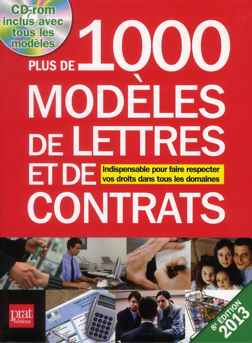 Plus de 1000 modèles de lettres et de contrats