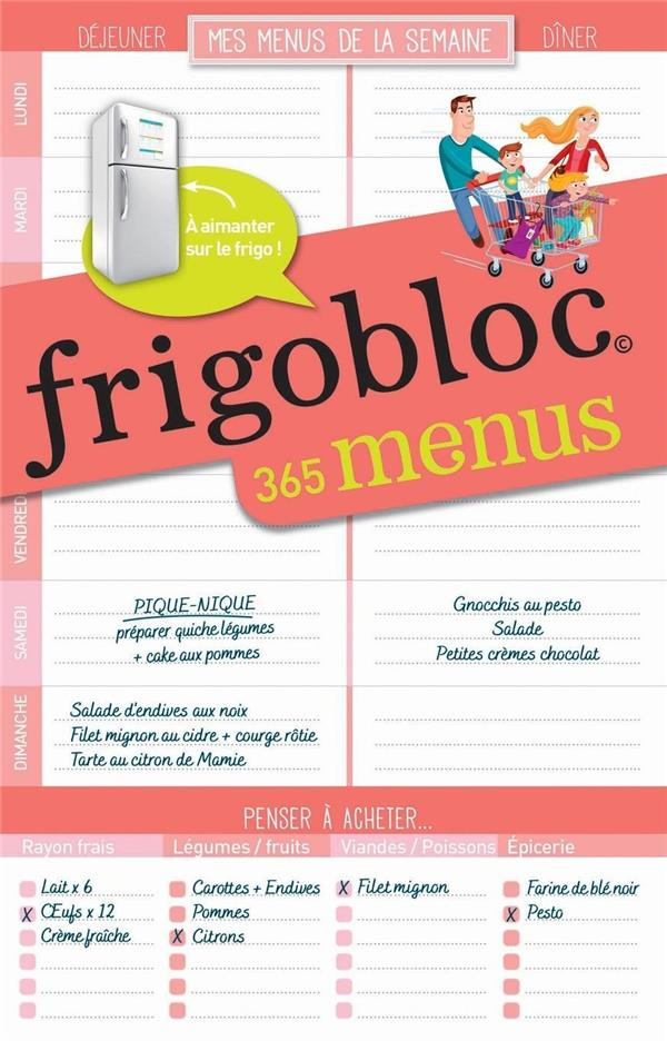 Frigobloc 365 menus