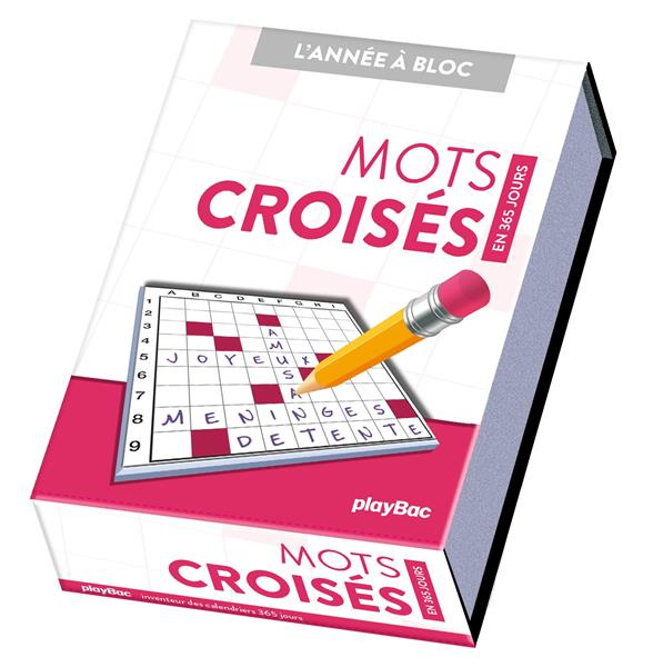 Mots croisés en 365 jours. Edition 2022