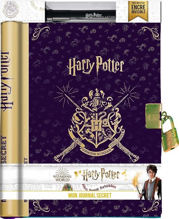 Mon journal secret Harry Potter. Avec 1 stylo à encre invisible