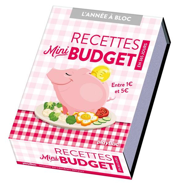 Recettes mini budget en 365 jours. Edition 2023