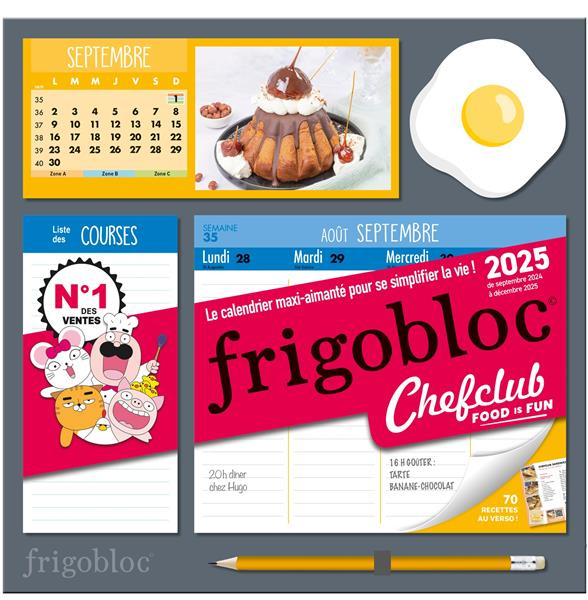Frigobloc Chefclub Food is fun. Edition 2024-2025