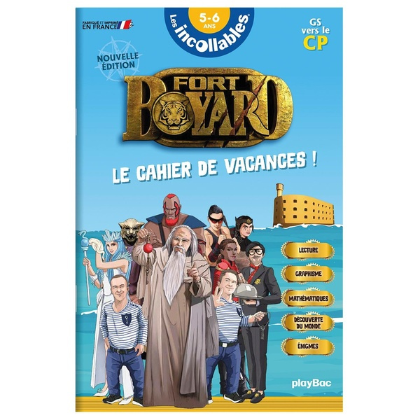 Le cahier de vacances Fort Boyard. GS vers le CP, Edition 2025