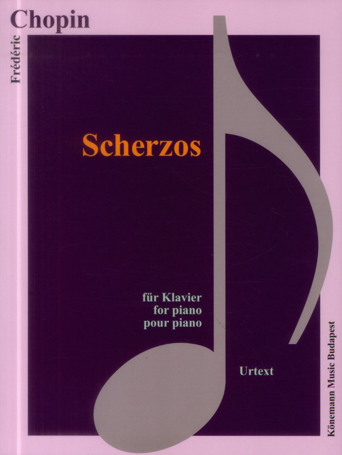 Chopin - Scherzos - pour piano. Partition