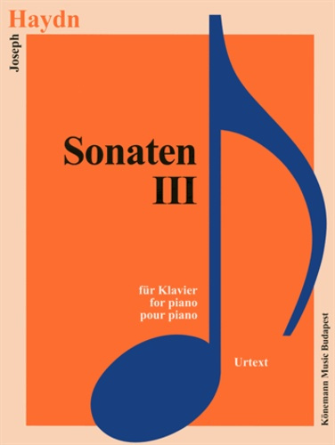 Haydn - Sonate III pour piano. Partition