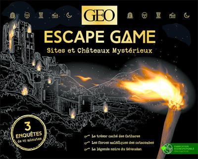 Escape game. Sites et châteaux mystérieux ; 3 enquêtes de 45 minutes