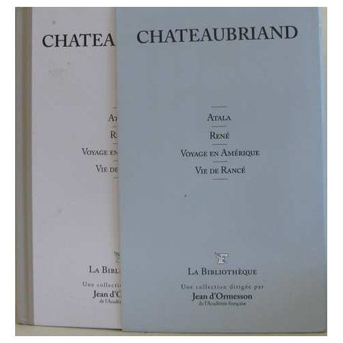 Atala - rene - vie de rance - voyage en amerique. t13