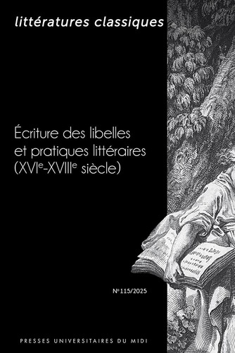 Ecriture des libellés et pratiques littéraires (XVIe-XVIIIe siècle)