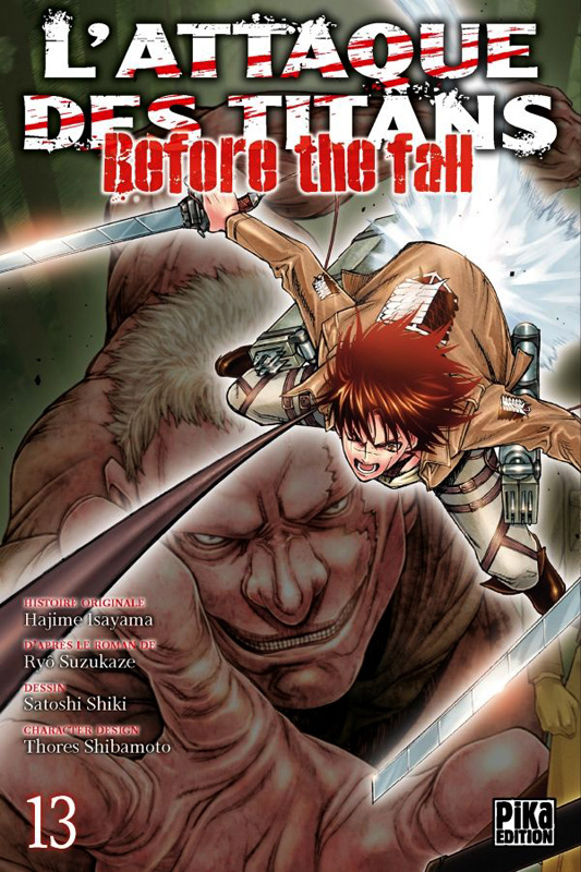 L'attaque des titans - Before the fall Tome 13