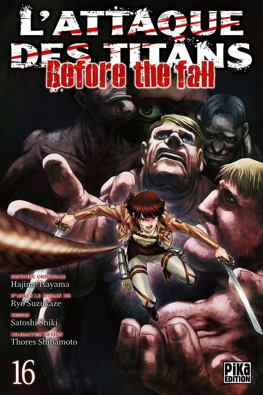 L'attaque des titans - Before the fall Tome 16