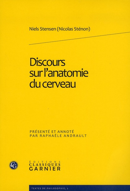 DISCOURS SUR L ANATOMIE DU CERVEAU 1669