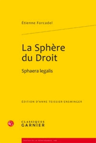 LA SPHERE DU DROIT SPHAERA LEGALIS