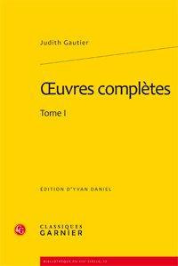 OEUVRES COMPLETES TOME I