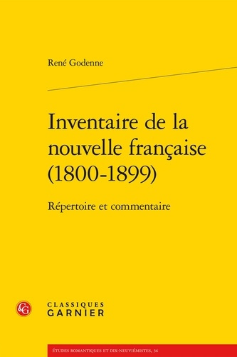 INVENTAIRE DE LA NOUVELLE FRANCAISE (1800 1899)