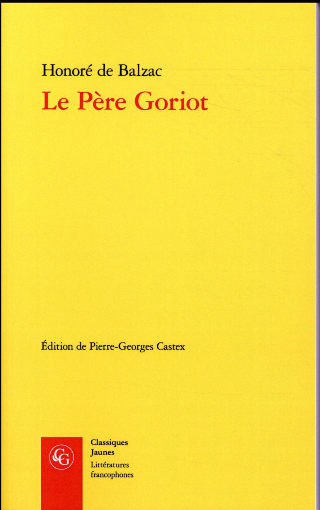 Le père Goriot