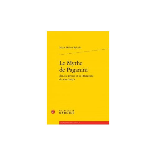 MYTHE PAGANINI DANS PRESSE LITTERATURE SON TEMPS