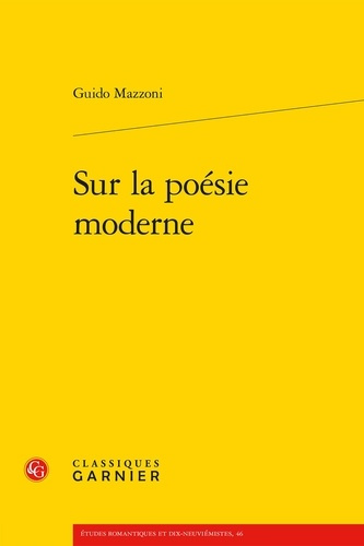 SUR POESIE MODERNE