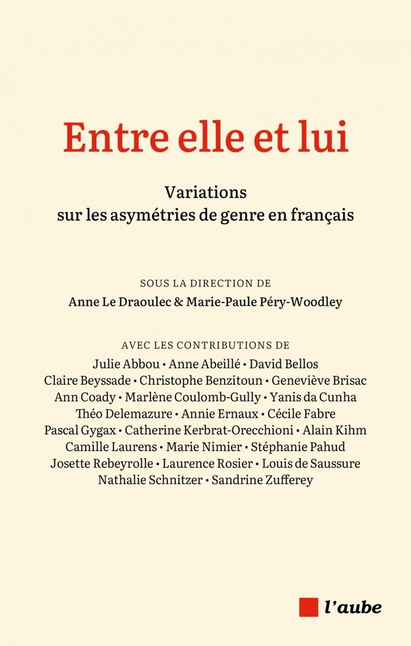 Entre elle et lui : variations sur les asymétries de genre en français