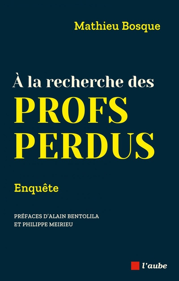 A la recherche des profs perdus. Enquête