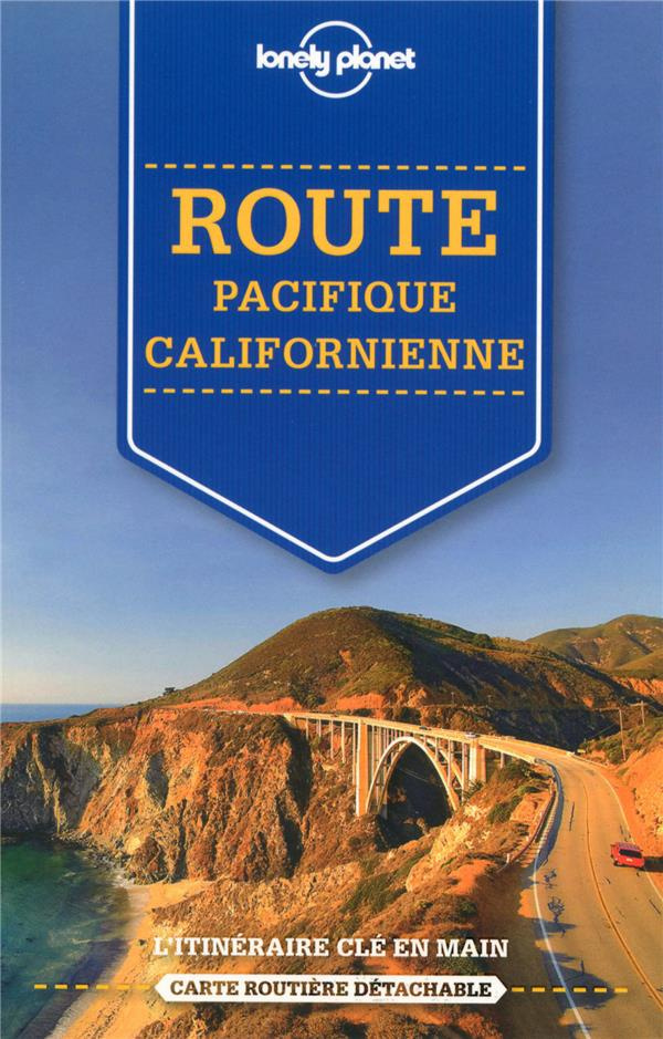 Route Pacifique Californienne. Avec 1 Plan détachable
