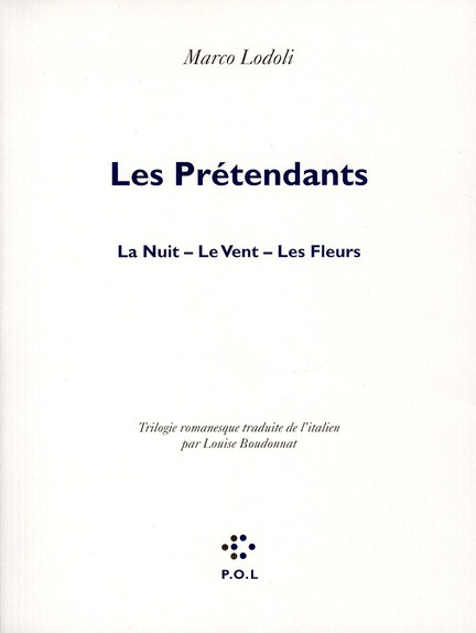 Les Prétendants. La nuit. Le Vent. Les Fleurs
