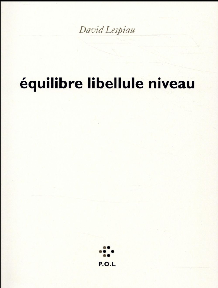 Equilibre libellule niveau