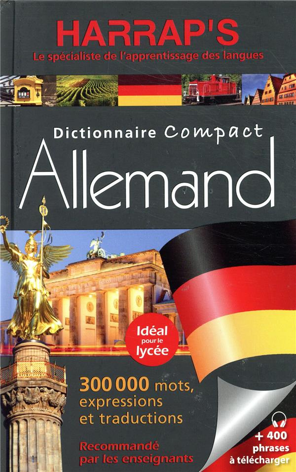 Dictionnaire Harrap's Compact allemand. Français-allemand et allemand-français