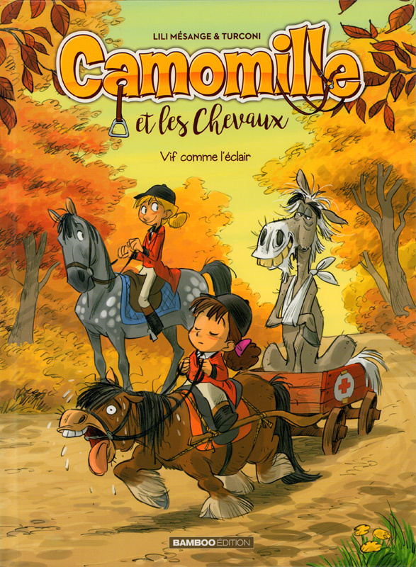 Camomille et les Chevaux Tome 6 : Vif comme l'éclair