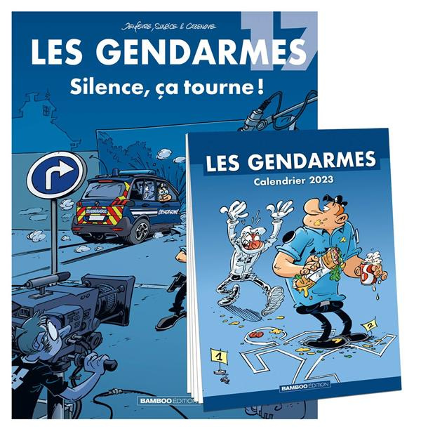 Les Gendarmes Tome 17 : Silence, ça tourne ! Avec le calendrier 2023 offert