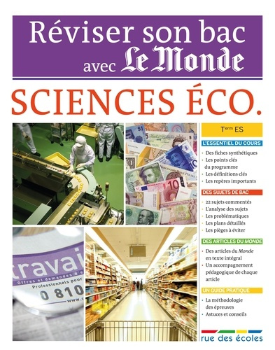 Sciences économiques Tle ES. Edition 2012