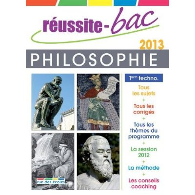 Philosophie Tle séries technologiques. Edition 2013
