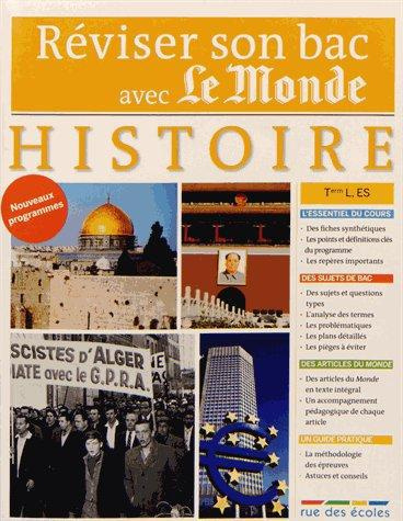 Histoire Tle L, ES. Edition 2013