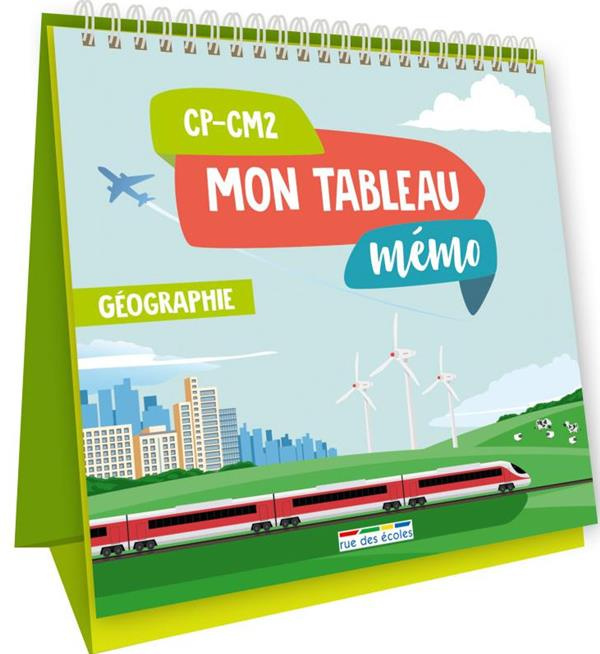 Mon tableau mémo géographie CP-CM2