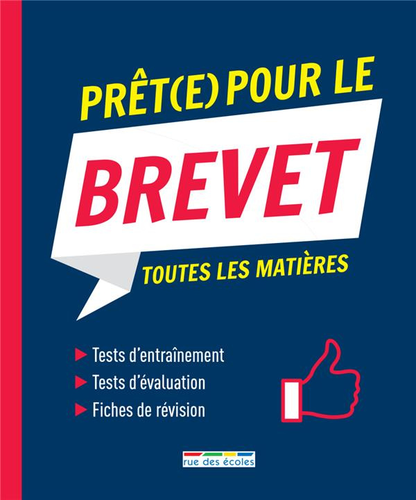 Prêt(e) pour le brevet. Toutes les matières, Edition 2021