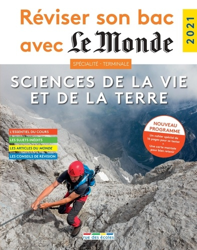 Sciences de la Vie et de la Terre Terminale. Edition 2021