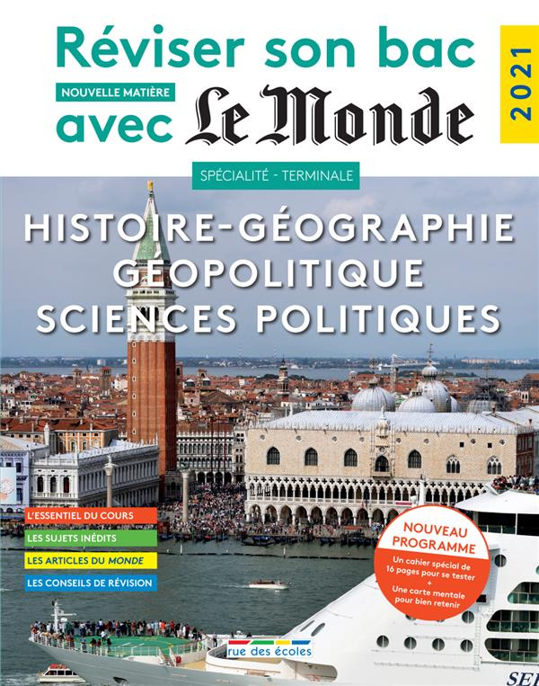 Histoire-Géographie, Géopolitique Sciences politiques Terminale. Edition 2021