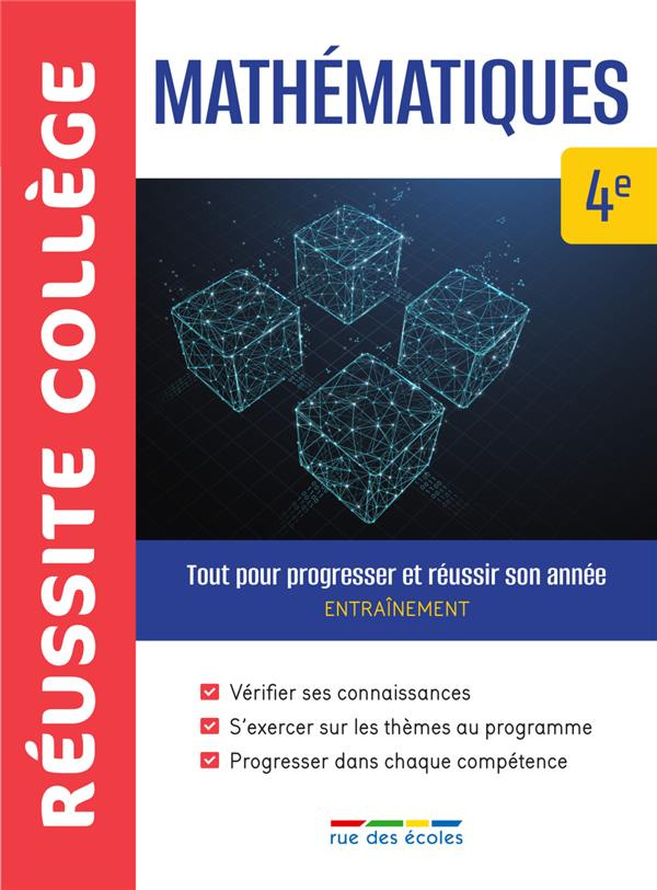 Mathématiques 4e. Edition 2022