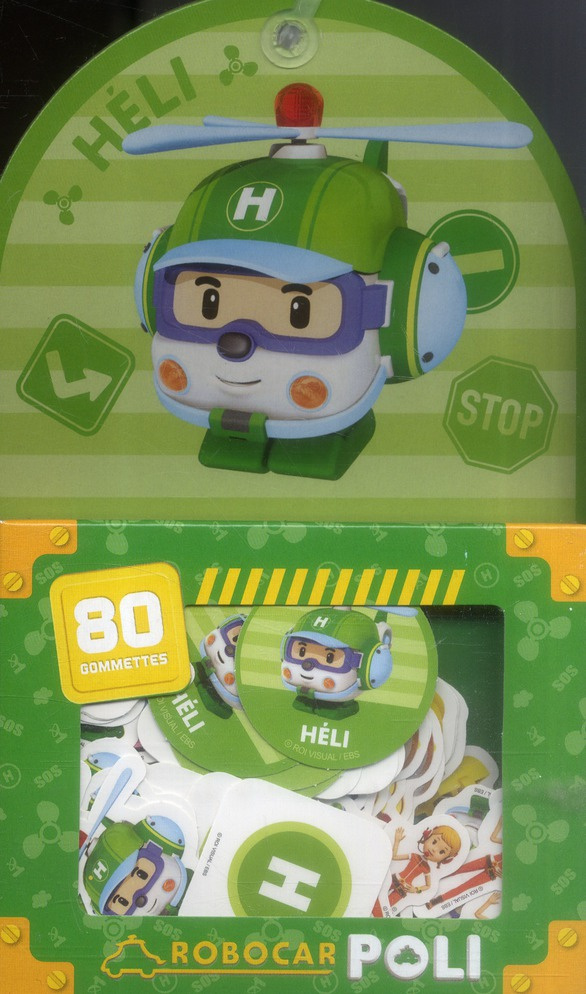 Héli. 80 gommettes