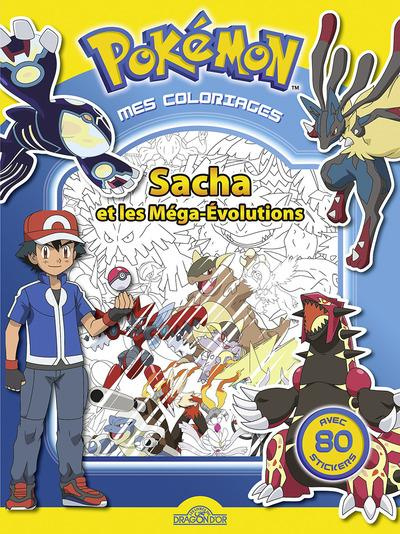 Mes coloriage Puissants Pokémon. Avec 80 stickers