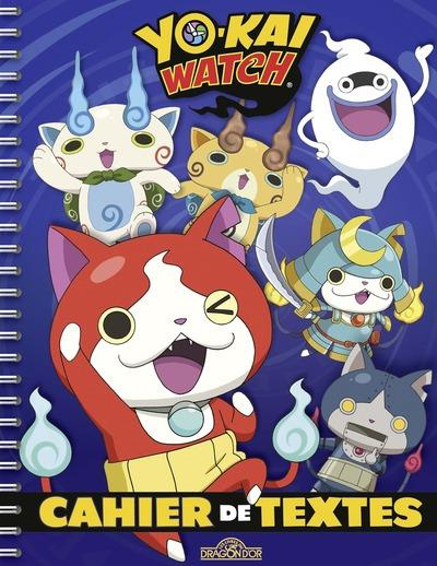 Cahier de textes Yo-kai watch. Edition 2017-2018