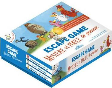 LES P'TITES POULES - ESCAPE GAME - MYSTERE ET POULE DE GOMME