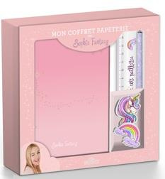 Mon coffret papeterie par Sophie Fantasy. Coffret avec accessoires