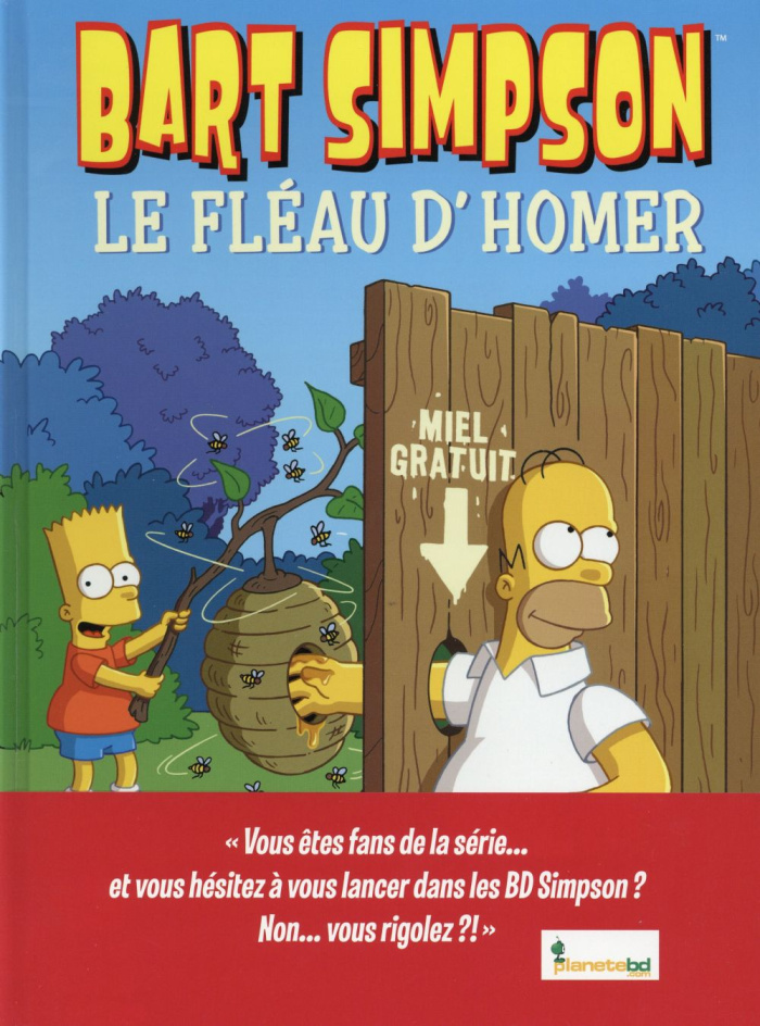 Bart Simpson Tome 9 : Le fléau d'Homer