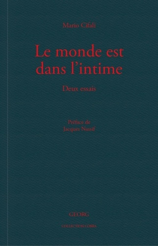 Le monde est dans l'intime